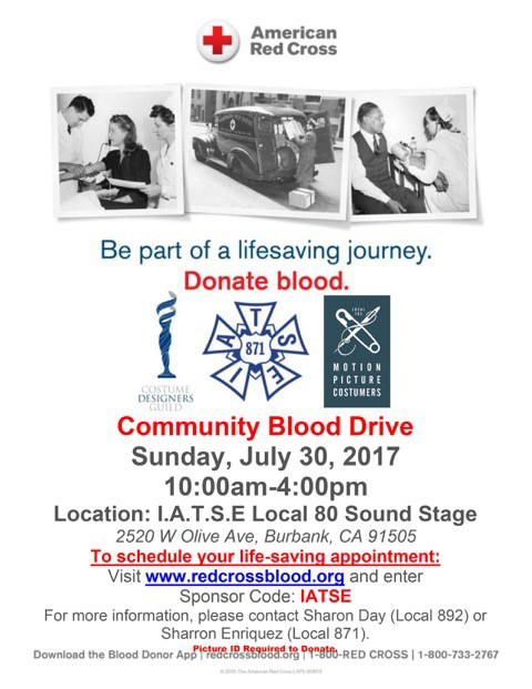 2nd Annual Blood Drive - Donors needed!
