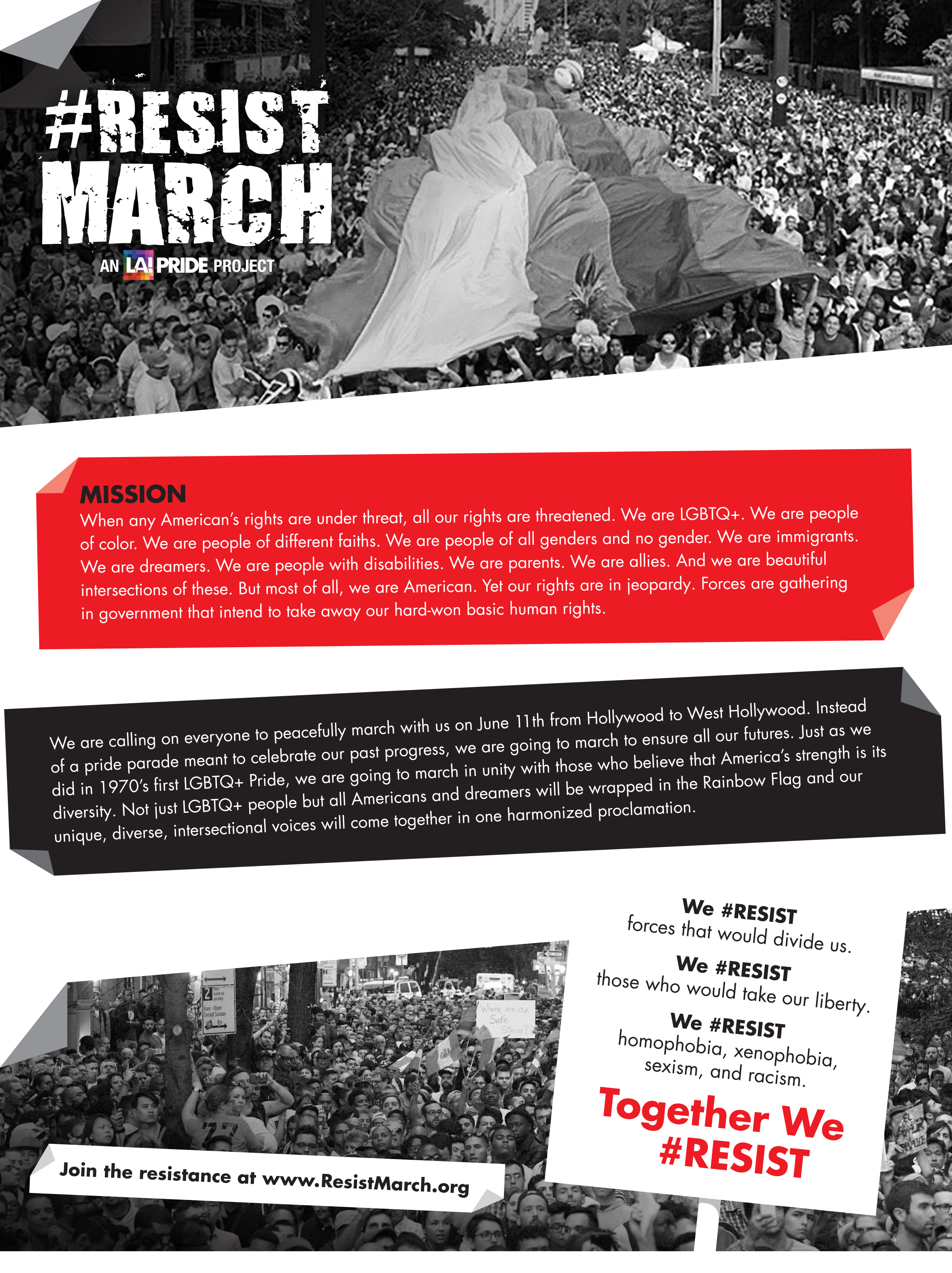 Resist March - June 11, 2017